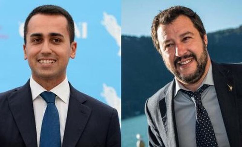 Matteo Salvini e Luigi Di Maio 