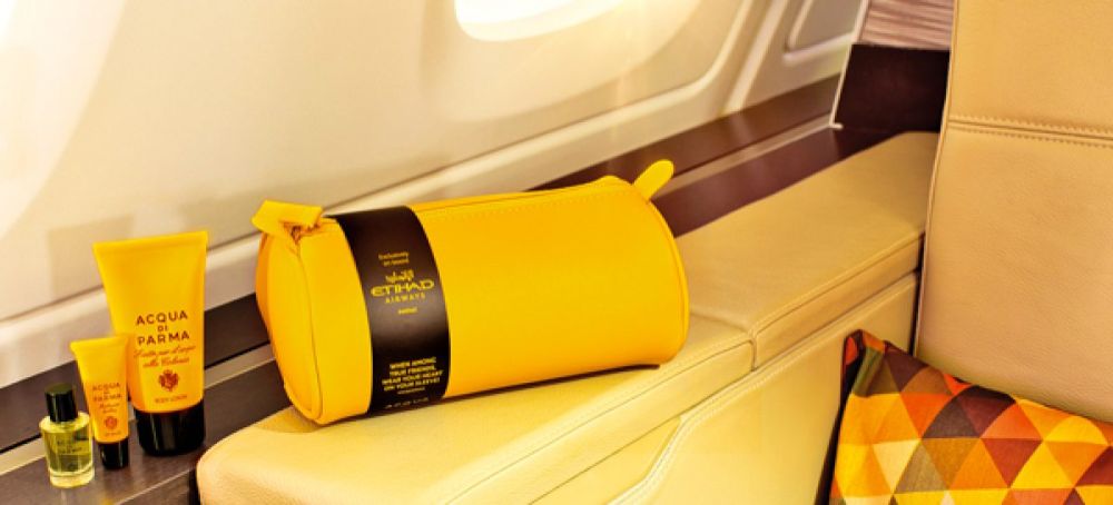 Acqua di parma, stile e profumi nelle top class di etihad airways ... Acqua in stile